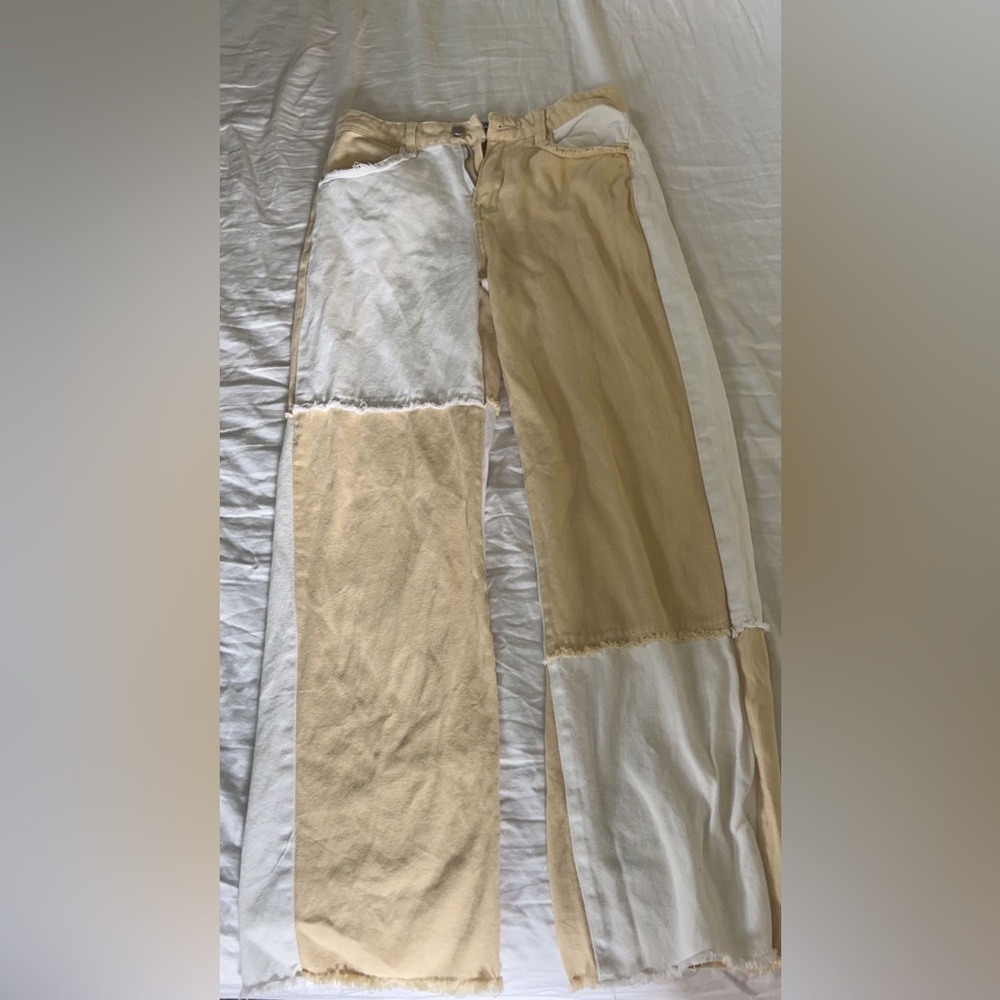Princess Polly Colorblock Jeans